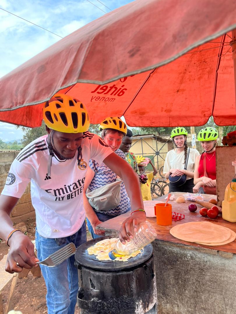 Hands-on chapati making with local community